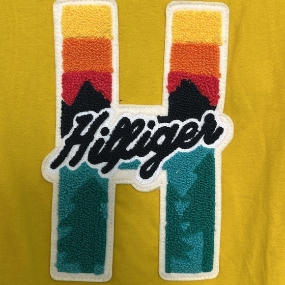 Tommy Hilfiger Yellow Long Sleeve Top Size 4/5 - Picture 5 of 6